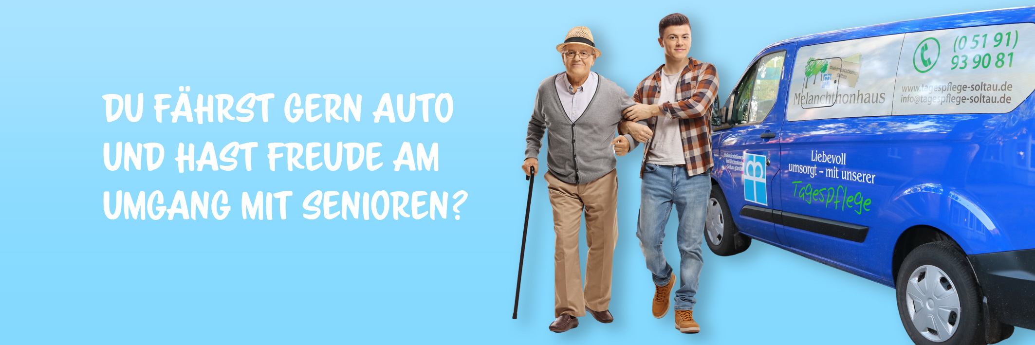 Fahrer für die Tagespflege Melanchthonhaus